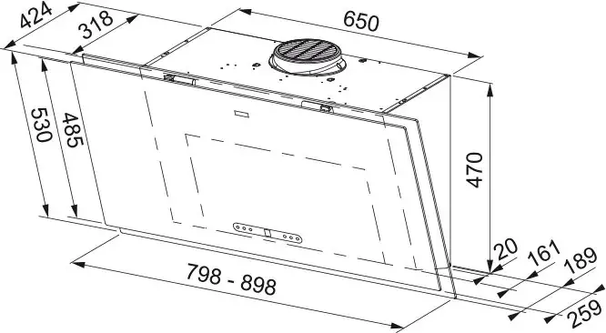 Вытяжка Franke FMA 2.0 PRO 907 BK фото 11 Вытяжка Franke FMA 2.0 PRO 907 BK фото 11