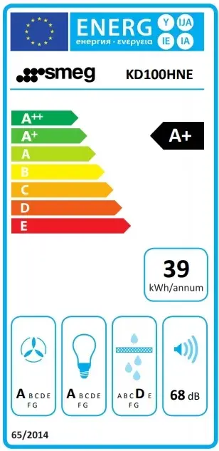 Вытяжка Smeg KD100HNE фото 3
