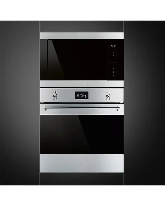 Встраиваемая микроволновая печь Smeg FMI325X фото 4
