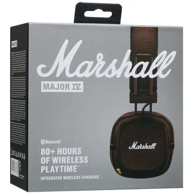Наушники накладные MARSHALL Major IV, коричневый фото 11