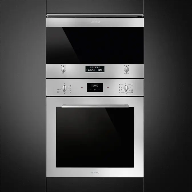 Встраиваемая микроволновая печь Smeg MP322X1 фото 4