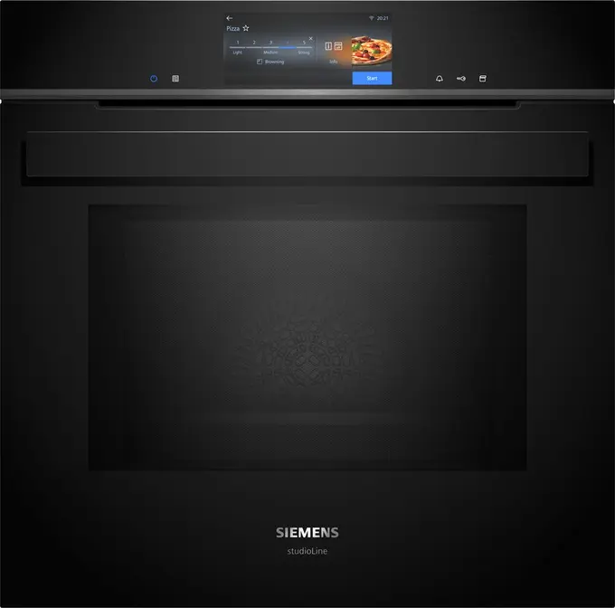 Духовой шкаф с свч и паром Siemens HN978GQB1 фото 1
