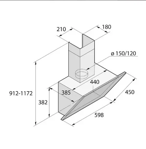Вытяжка Asko CD4634G фото 3
