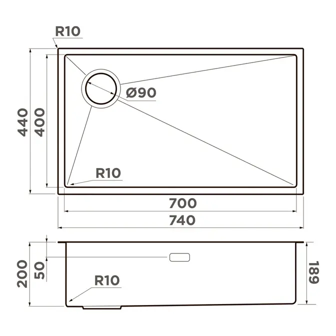 Кухонная мойка OMOIKIRI Taki 74-U/IF-L Side LG (арт.4997472) фото 3 Кухонная мойка OMOIKIRI Taki 74-U/IF-L Side LG (арт.4997472) фото 3
