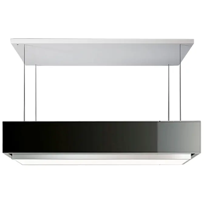 Вытяжка Falmec Levante 120 Чёрное стекло+рамка из стали фото 1 Вытяжка Falmec Levante 120 Чёрное стекло+рамка из стали фото 1