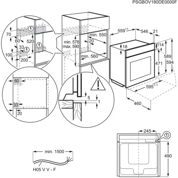 Духовой шкаф Electrolux OKA9S31WZ фото 9