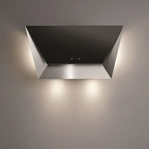 Вытяжка Falmec Design+ PRISMA 85 inox vetro nero (800) фото 2 Вытяжка Falmec Design+ PRISMA 85 inox vetro nero (800) фото 2