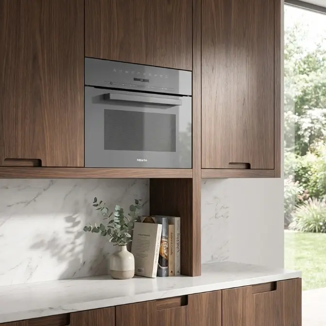 Встраиваемая микроволновая печь Miele M7244TC GRGR фото 7