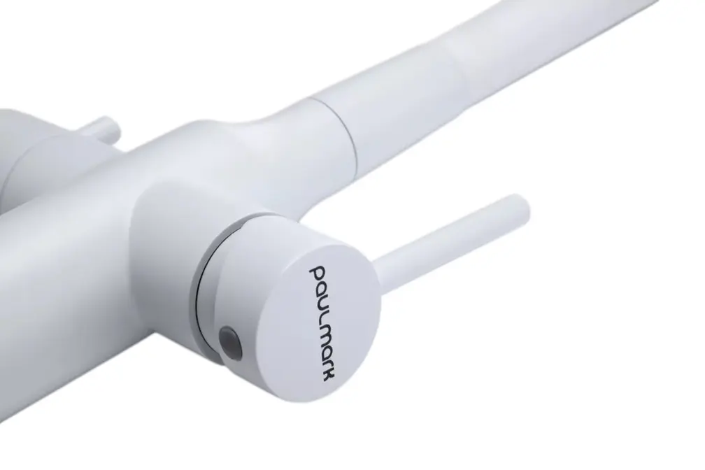 Смеситель Paulmark SALIX Sa213419-WH белый матовый фото 4 Смеситель Paulmark SALIX Sa213419-WH белый матовый фото 4