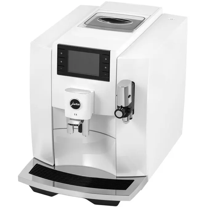 Кофемашина Jura E8 Piano White фото 1