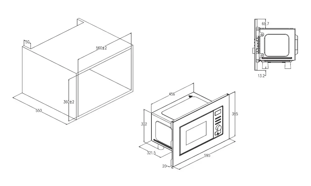 Микроволновая печь DeLonghi DMO 20BB MATERO фото 5