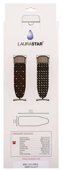 Чехол для гладильных досок LauraStar Cover Universal Lips Packaged фото 3