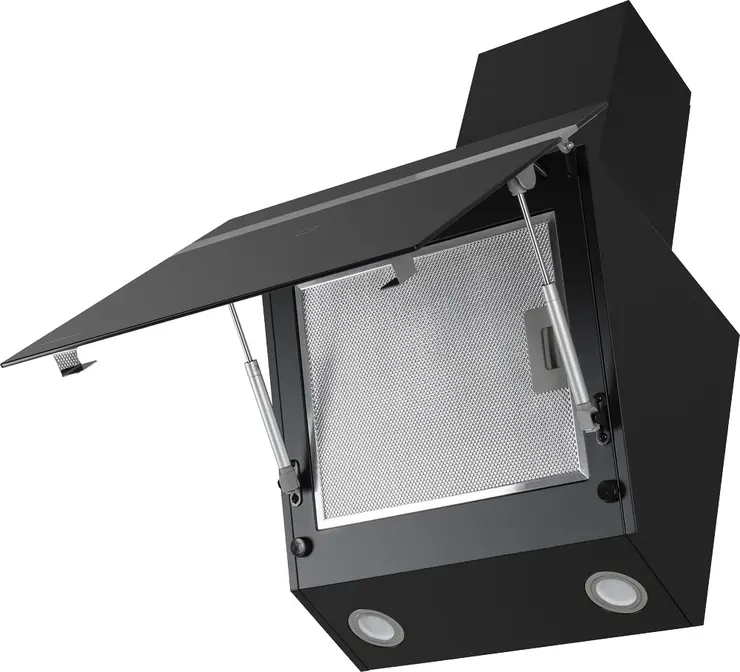 Вытяжка MAUNFELD MEDWAY 60 Glass Black/Stripe Inox фото 3