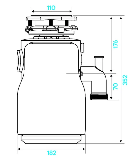 Измельчитель KUCHENSTERN MüHLE 600 353MU35 600 Вт (4/5 лс.) фото 4