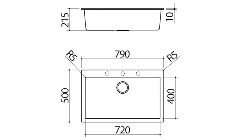Мойка кухонная Barazza 1LSO81N фото 2