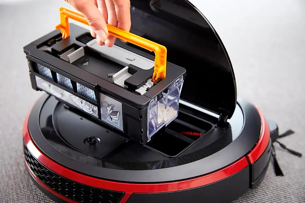 Робот-пылесос Miele SLQL0 Scout RX2 манговый красный фото 4