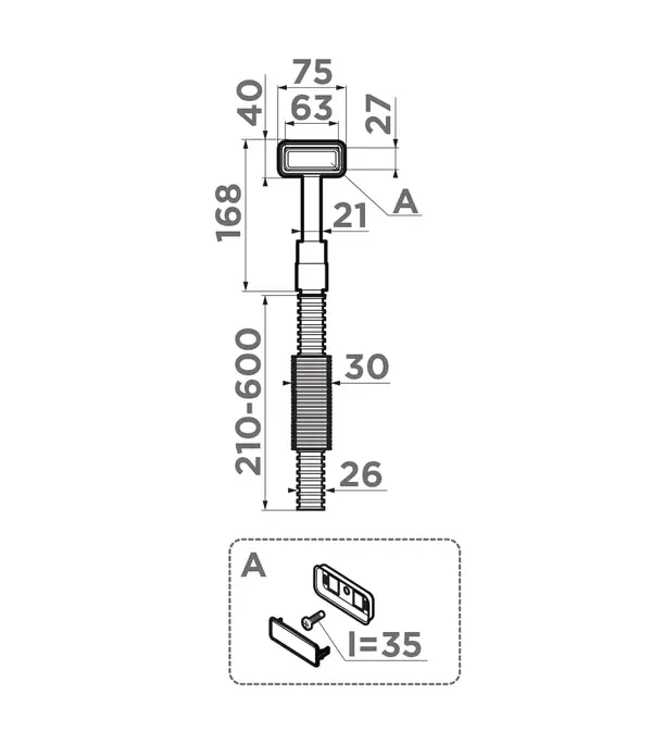 Перелив прямоугольный OMOIKIRI OV-1-S-GB (арт.4998042) фото 5 Перелив прямоугольный OMOIKIRI OV-1-S-GB (арт.4998042) фото 5