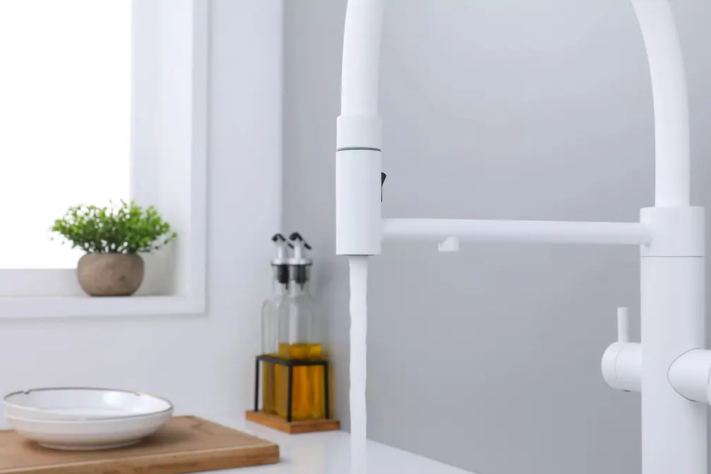 Смеситель Paulmark NEXUS Ne213999-WH белый матовый фото 2 Смеситель Paulmark NEXUS Ne213999-WH белый матовый фото 2