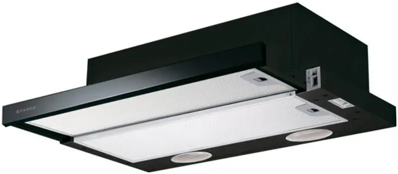 Встраиваемая вытяжка Faber FLEXA BK/GL A 60, м/кассета