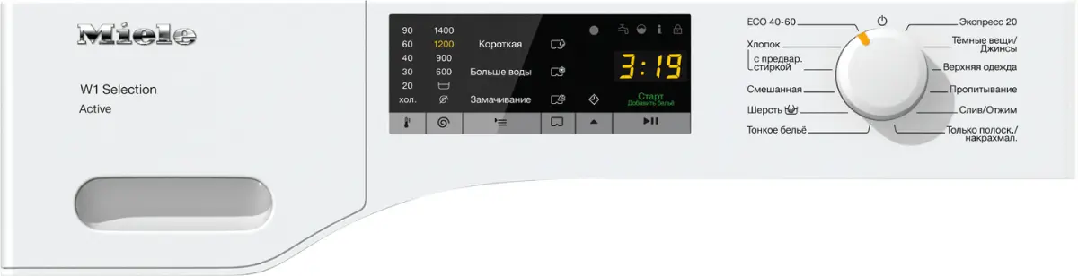 Стиральная машина Miele WSA023WCS фото 2