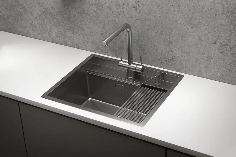 Мойка GRANULA Kitchen Space 6051, СТАЛЬ САТИН фото 3 Мойка GRANULA Kitchen Space 6051, СТАЛЬ САТИН фото 3