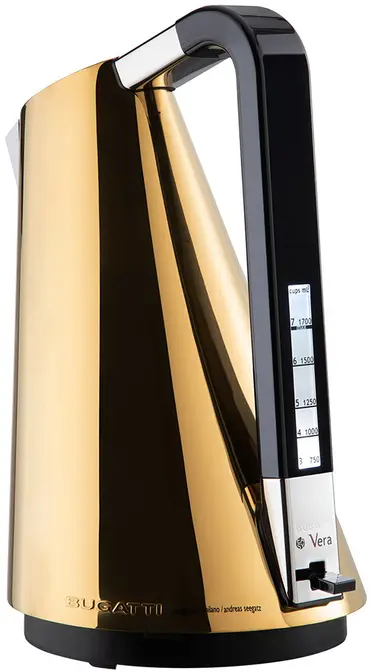 Чайник электрический Bugatti VERA EASY yellow gold 14-SVERADL фото 4
