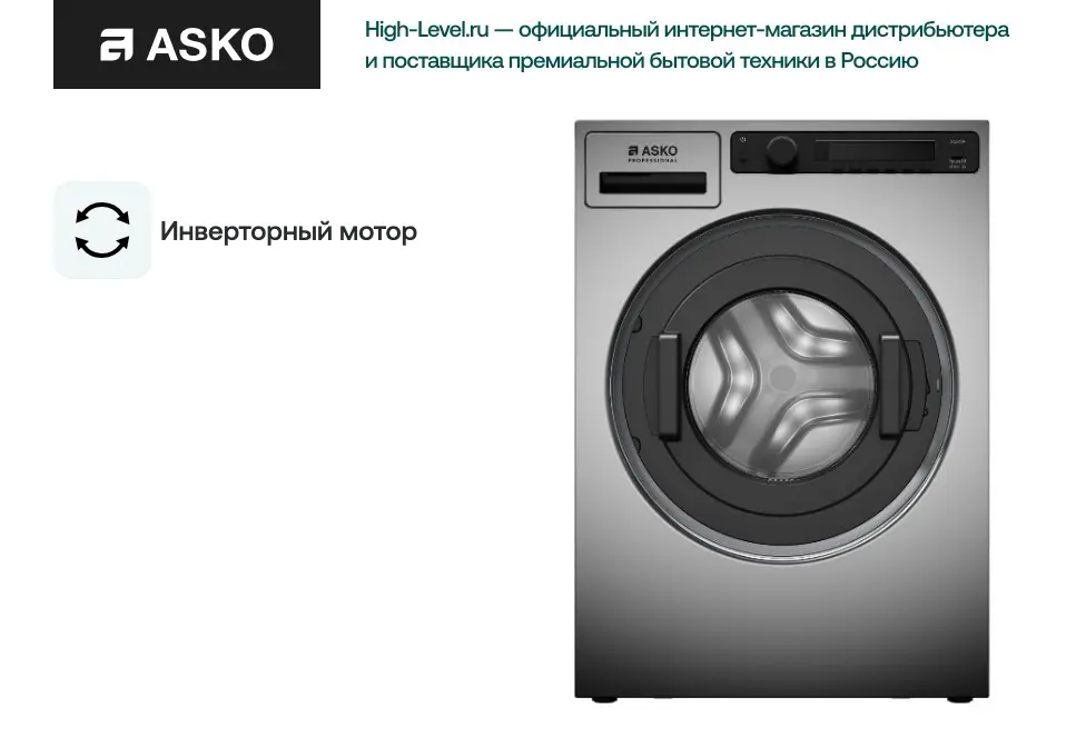 Профессиональная стиральная машина Asko WMC8944VB.T фото 7