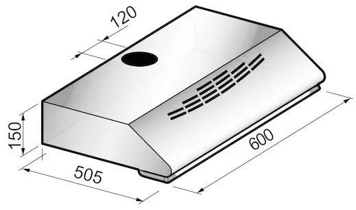 Вытяжка Korting KHT 6230 W фото 2