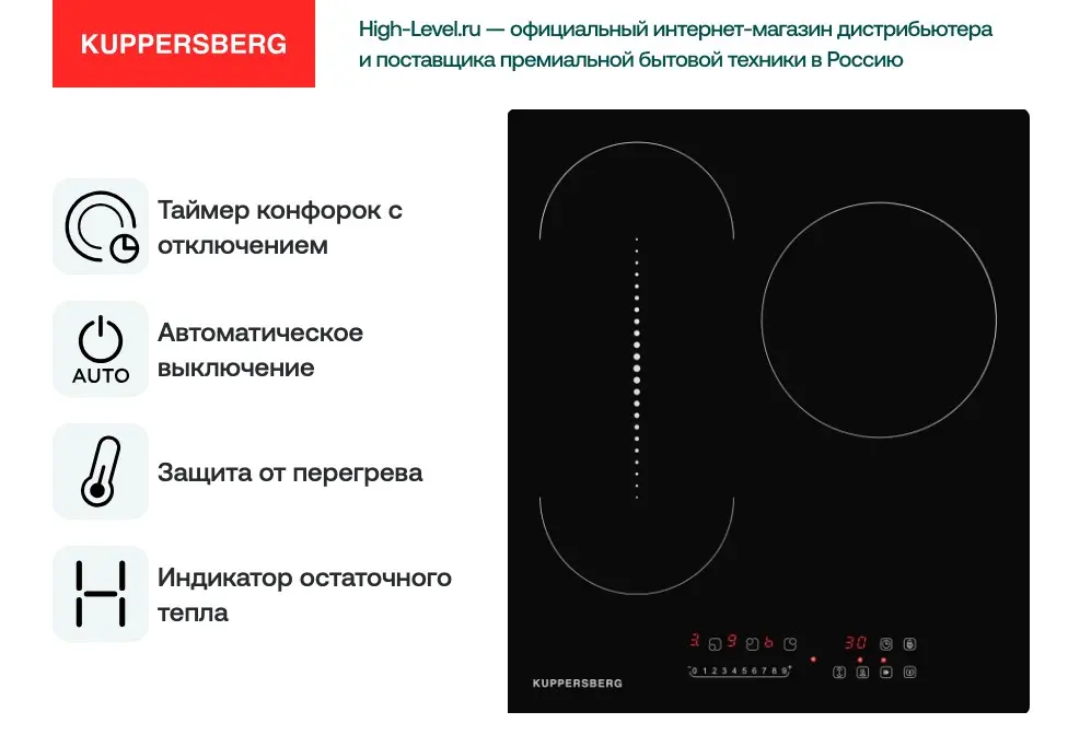Варочная панель Kuppersberg ECO 411 фото 4