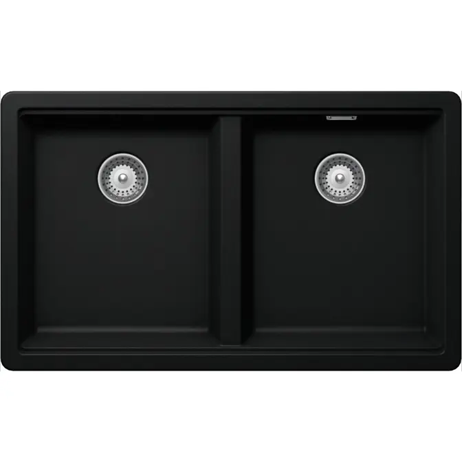 Мойка SCHOCK  Greenwich 80-2  Cristadur (подстольный монтаж) пуро фото 1