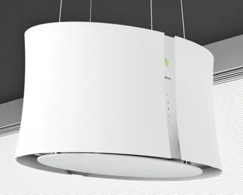 Вытяжка Falmec Zephiro isola 66 (450) (с системой E.ion) ECP white фото 2