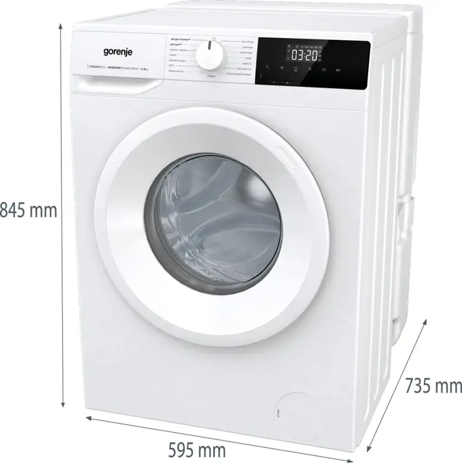 Стиральная машина Gorenje W2NHPI62SCSIRV фото 10