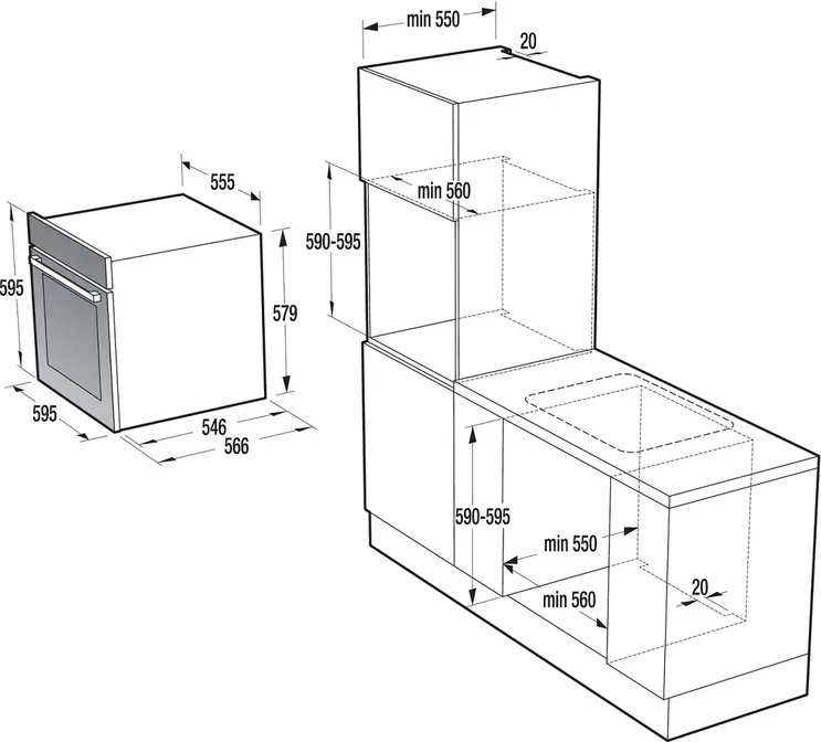 Духовой шкаф Gorenje BCS798S24BG фото 7