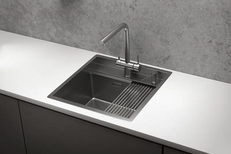 Мойка GRANULA Kitchen Space 5051, СТАЛЬ САТИН фото 3