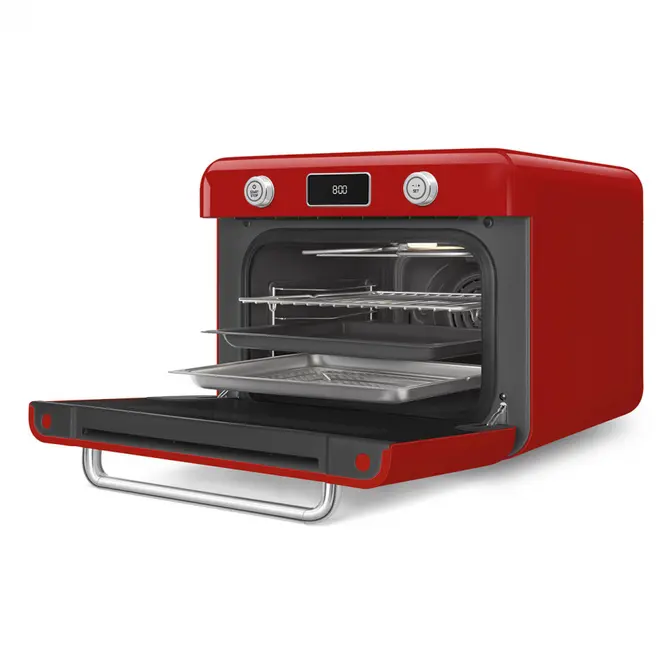 Мини-печь SMEG COF01RDEU фото 6