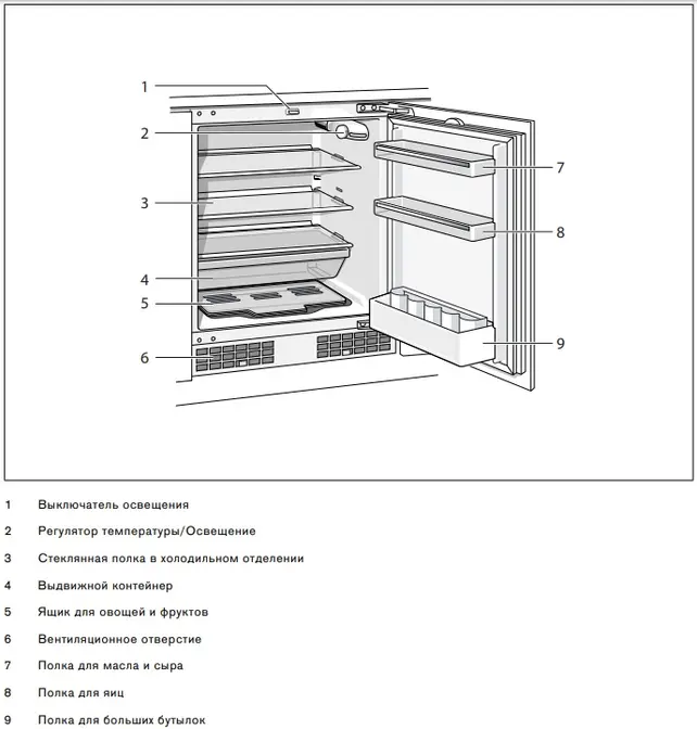Встраиваемый холодильник Gaggenau RC200300 фото 4