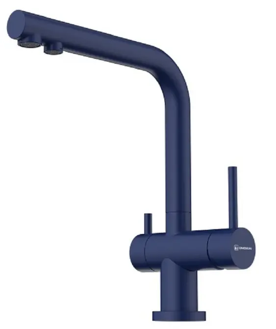 Смеситель Omoikiri Nagano-IB латунь/Indigo blue фото 1 Смеситель Omoikiri Nagano-IB латунь/Indigo blue фото 1