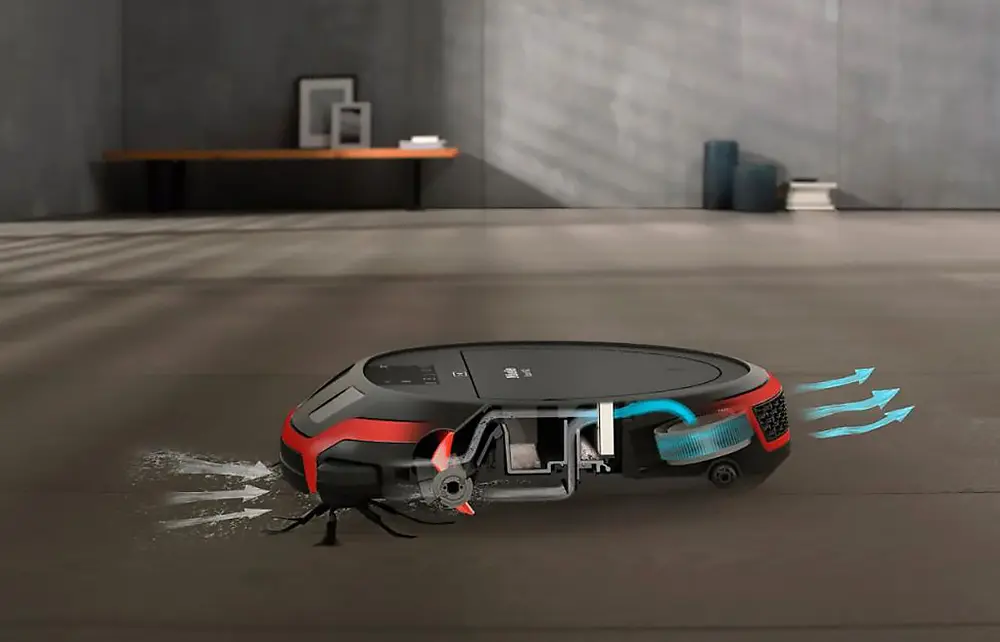 Робот-пылесос Miele SLQL0 Scout RX2 манговый красный фото 2