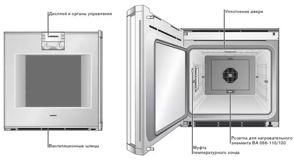 Духовой шкаф Gaggenau BO 250-131 фото 5