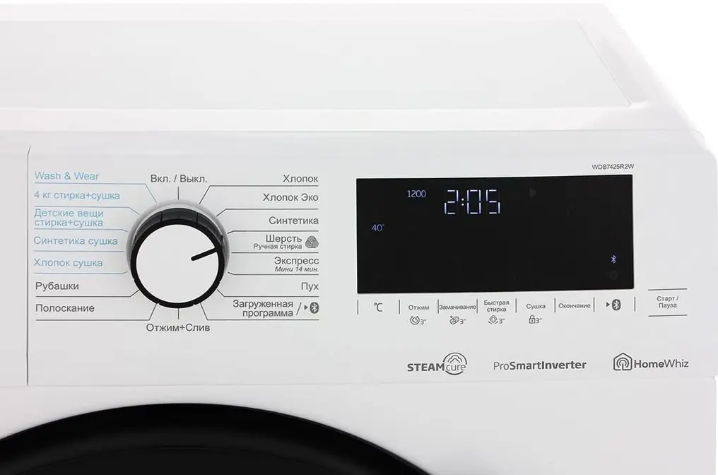 Стирально-сушильная машина Beko WDB7425R2W фото 7