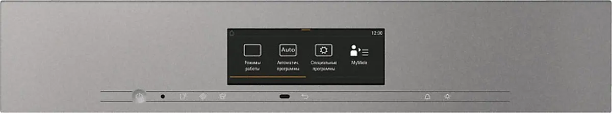 Встраиваемая пароварка с СВЧ Miele DGM 7840 GRGR фото 2