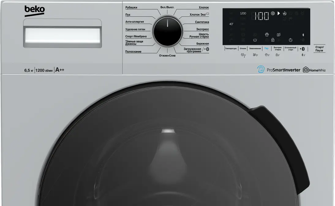 Стиральная машина Beko WSPE6H616S фото 4