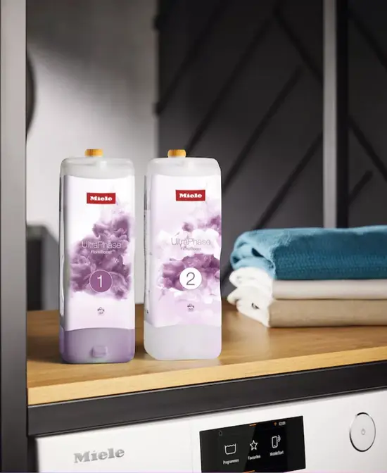 Жидкие моющие средства для стирки Miele UltraPhase FloralBoost 1+2, 3 пары в коробке фото 4