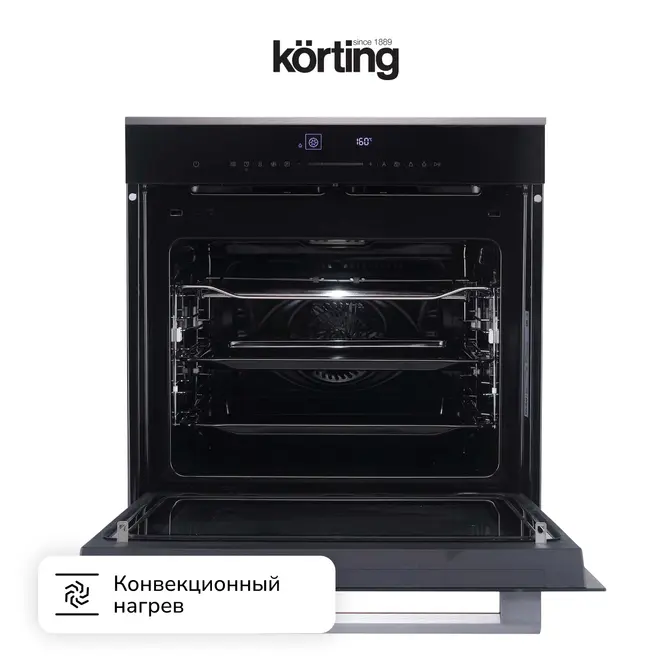Электрический духовой шкаф с функцией СВЧ Korting OKB 1340 GNBX MW фото 3