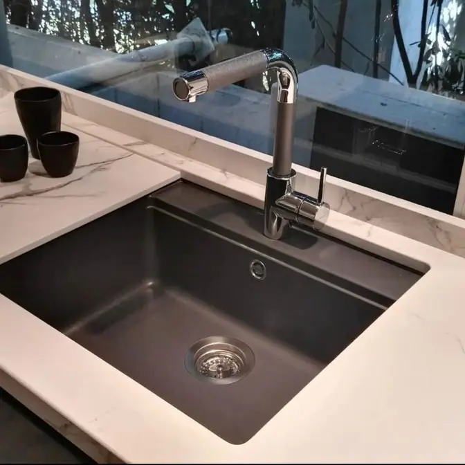 Мойка SCHOCK  Nemo 50  Cristalite неро фото 3