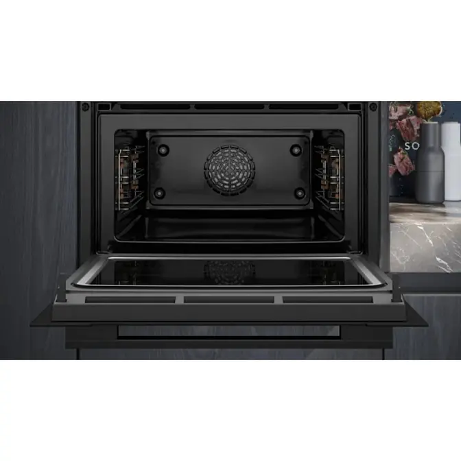 Духовой шкаф с свч Siemens CM724G1B1 фото 3