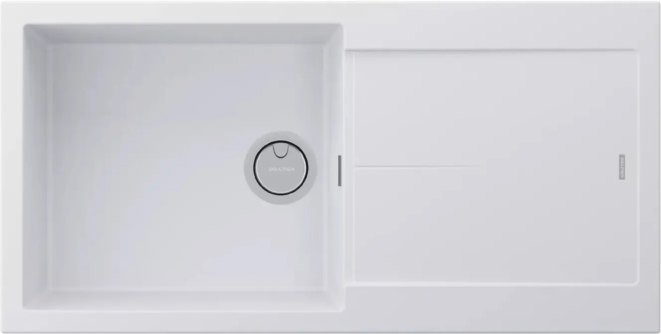 Мойка Paulmark EXTENSIO 99 PM989950-WH White фото 1 Мойка Paulmark EXTENSIO 99 PM989950-WH White фото 1