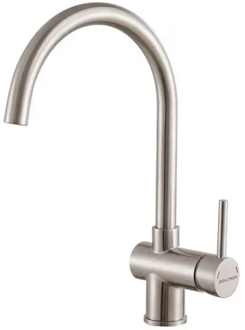 Смеситель Paulmark BEND Be212066-BS брашированная сталь Смеситель Paulmark BEND Be212066-BS брашированная сталь