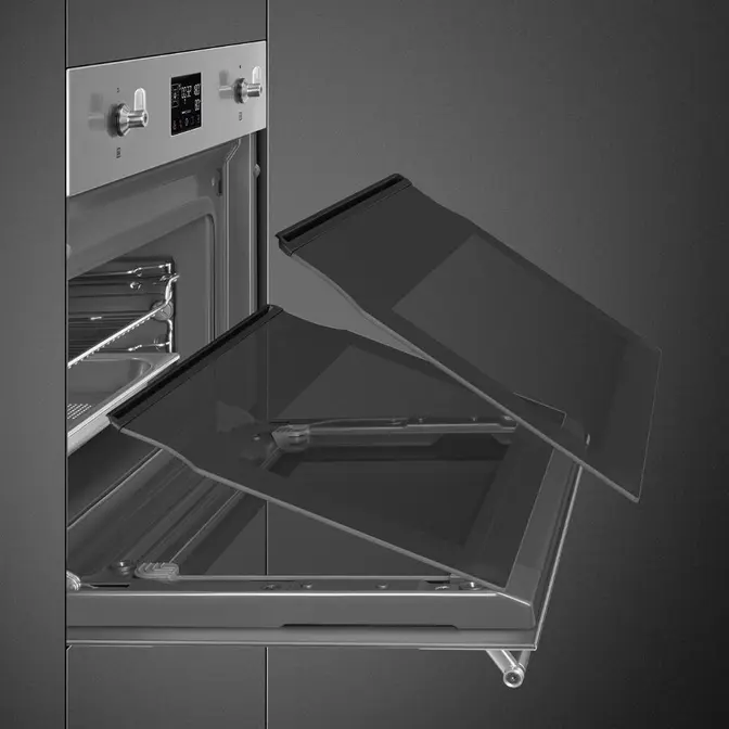 Компактный дух.шкаф Smeg SO4302S3X фото 8