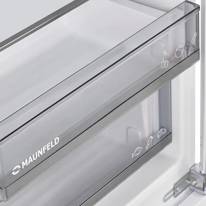 Холодильник MAUNFELD MBL177SWGR Inverter фото 11